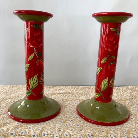 Royal Doulton Other - Royal Doulton, 9" Holiday Candle Holders